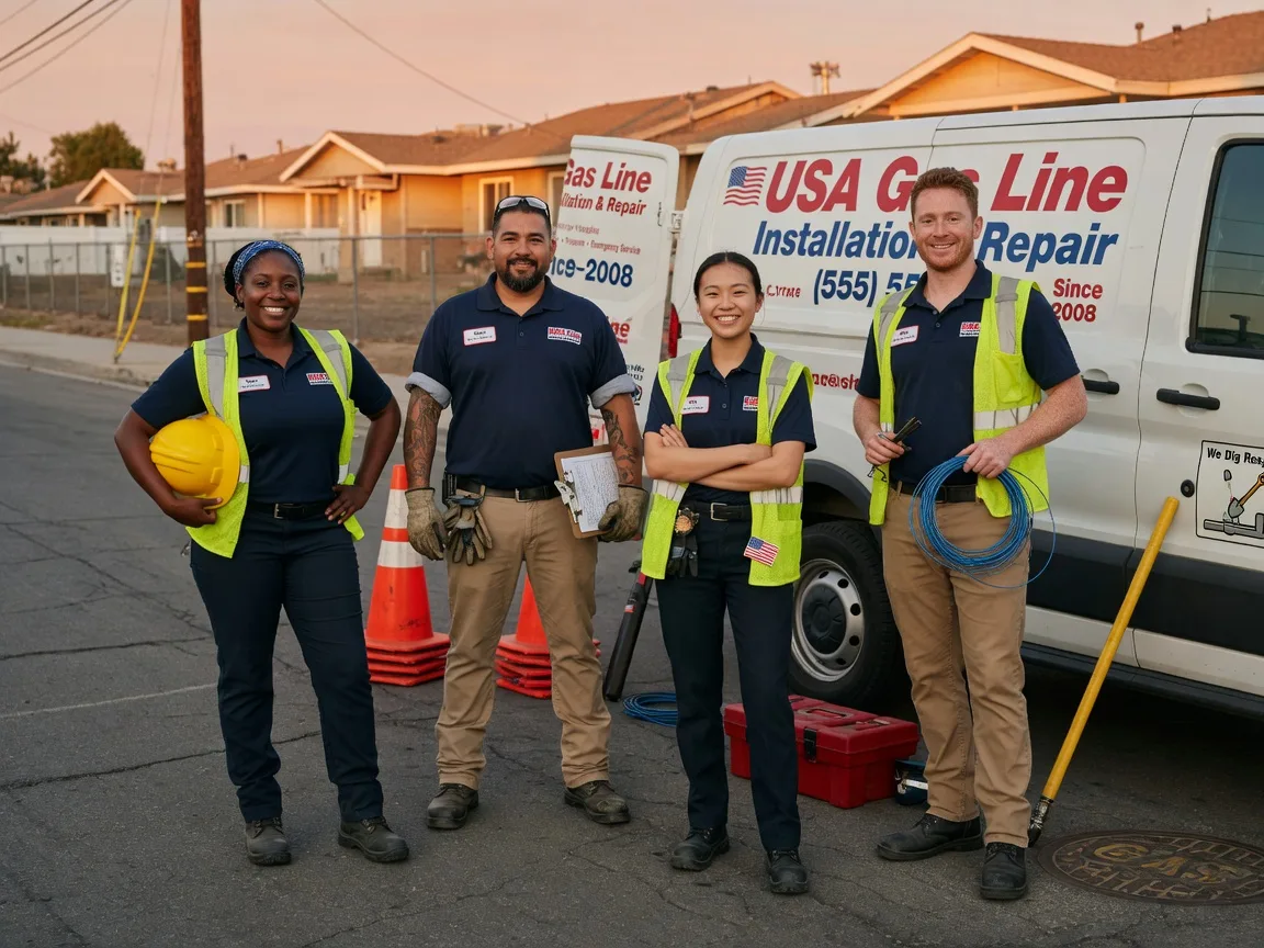 Gas Line Installation company in Hutsonville, IL